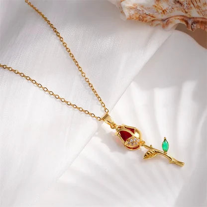 Collar Rosa Eterna