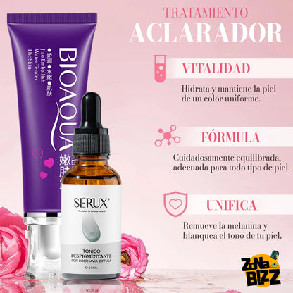 TRATAMIENTO ACLARADO CORPORAL Y FACIAL